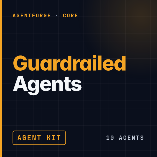Guardrailed Agents cover