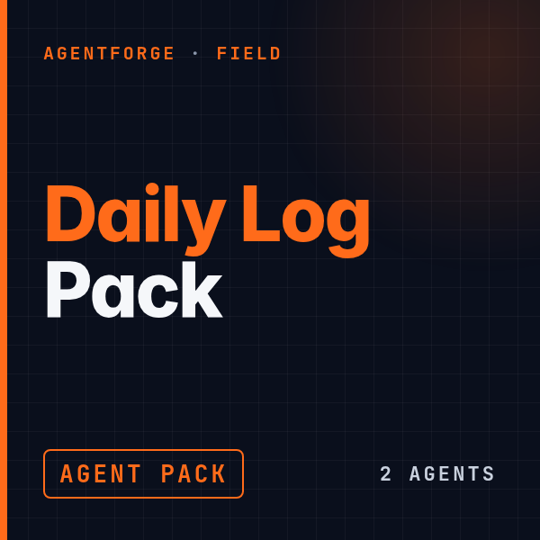 Daily Log Pack cover